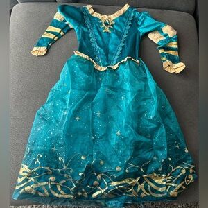 Disney Store Merida Princess Brave Dress (See Measurements)